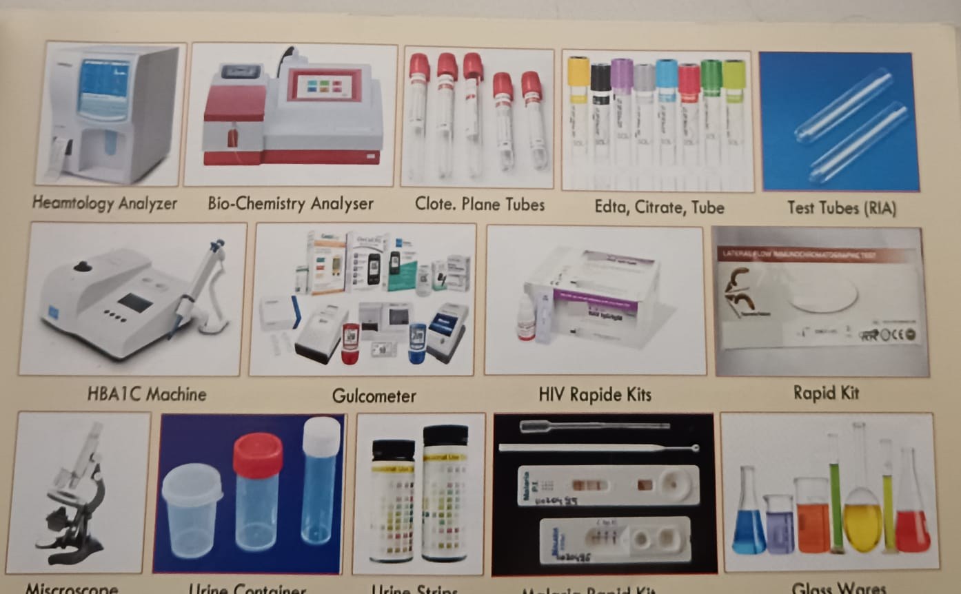 Laboratory, rapid kit and analyzer catalogue products
